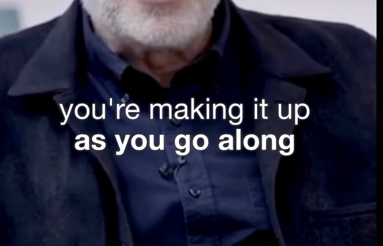 Eno on starting without knowing where you're going